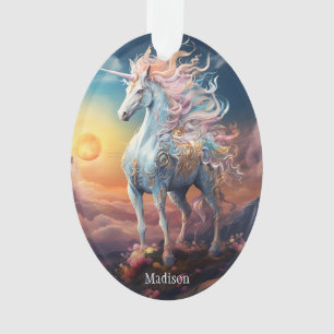Individuelle Name Beautiful Unicorn Ornament