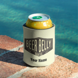 Individuelle Name Beer Bauch Bly Brise schöne Flas Dosenkühler