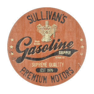 Individuelle Name Benzinmotoren Retro Mechanische  Schneidebrett