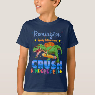 individuelle Name Bereit zum Crush Kindergarten Di T-Shirt