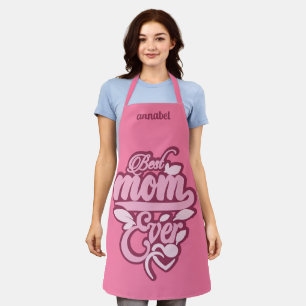 Individuelle Name "Best Mama Ever" Schürze