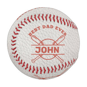 Individuelle Name Bester Vater je zwei Namen Baseball