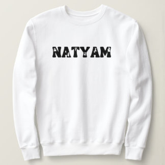 Individuelle Name Bharatanatyam Tänzer minimalisti Sweatshirt