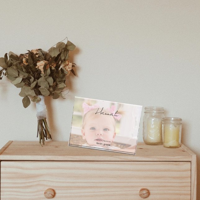 Individuelle Name Bibellicer Foto-Block Fotoblock (Von Creator hochgeladen)