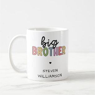 Individuelle Name Big Brother Niedlich Personalisi Kaffeetasse