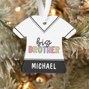 Individuelle Name Big Brother Niedlich Personalisi Ornament