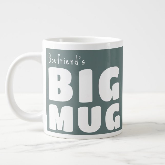 Individuelle Name Big Tasse Gray C13 Funny Novelty (Links)