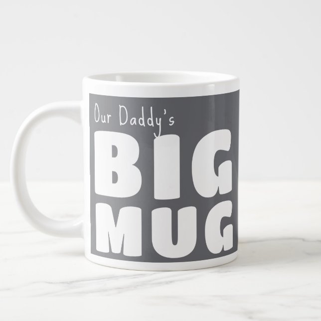 Individuelle Name Big Tasse Gray C19 Funny Novelty (Links)