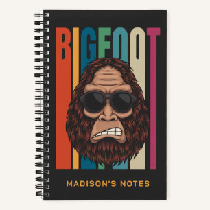 Individuelle Name Bigfoot Notizbuch