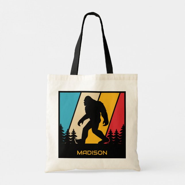 Individuelle Name Bigfoot Taschen (Rückseite)