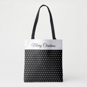 Individuelle Name Black and White Polka Dot