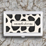 Individuelle Name Black Typografy Abstrakt Pattern Visitenkarten Dose<br><div class="desc">Organisieren Sie Ihre beruflichen Essentials mit unserem rosa-schwarzen Muster - stilvollen Mit Monogramm Visitenkartengehäuse. Mit diesem schicken und personalisierten Gehäuse können Sie Ihr Netzwerk erweitern und Stil und Funktionalität in einem eleganten Accessoire zusammenführen!</div>