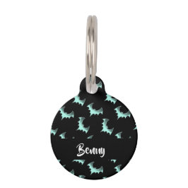 Individuelle Name-Blauleng Haustiermarke