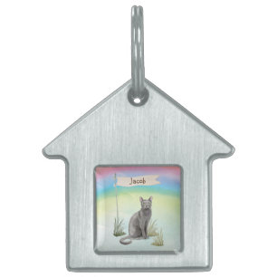 Individuelle Name Blue Russian Cat Pet Tiermarke