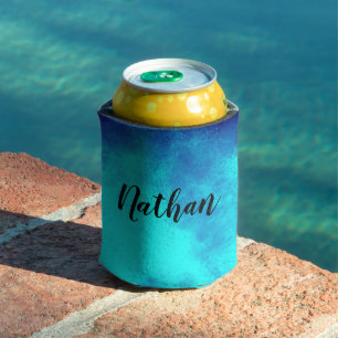 Individuelle Name Blue Sky Cooler Dosenkühler