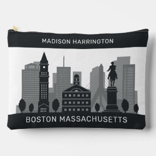 Individuelle Name Boston Massachusetts Zubehörtasche