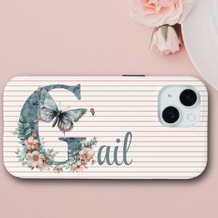Individuelle Name   Botanischer Anfang   Butterfly Case-Mate iPhone Hülle
