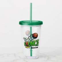 Individuelle Name BOUNCE Basketball Tumblers