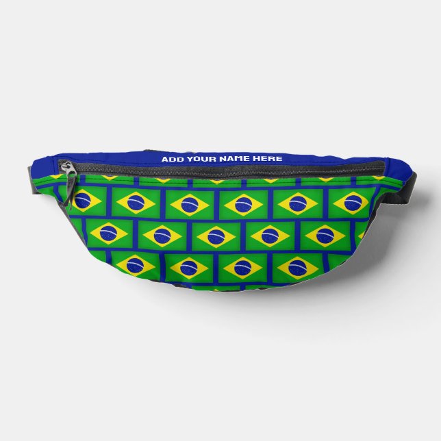 Individuelle Name BRAZIL BRASILIA FLAG Bauchtasche (Ablage )