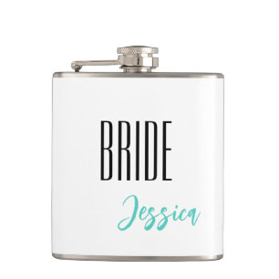 Individuelle Name Bride Flask Flachmann
