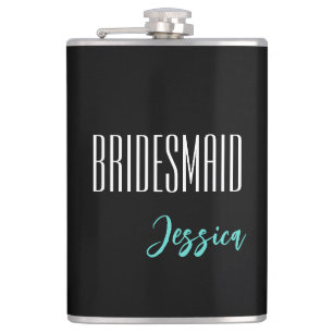 Individuelle Name Bridesmaid Flask Flachmann