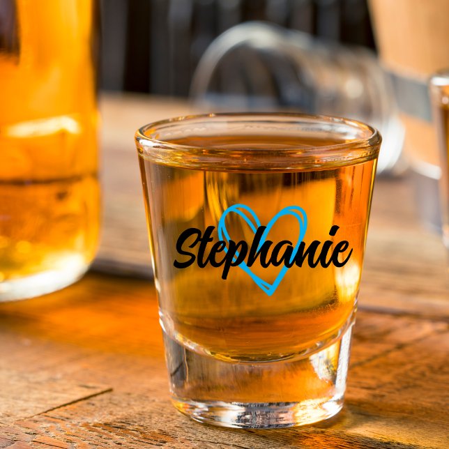 Individuelle Name Bridesmaid Hen Gastgeschenke Gir Schnapsglas (Von Creator hochgeladen)
