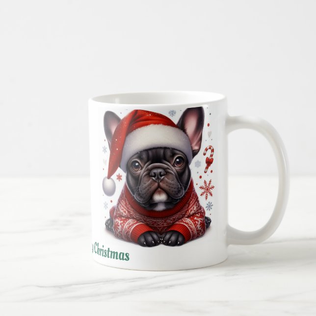Individuelle Name, Bulldogge Kaffeetasse (Rechts)