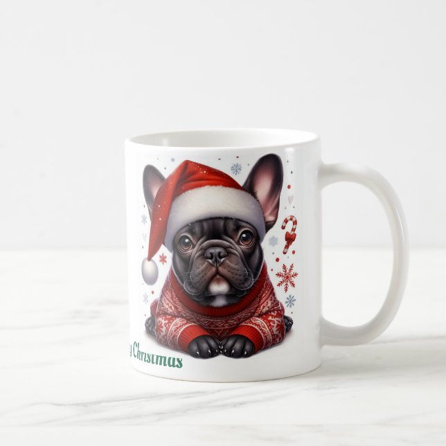 Individuelle Name, Bulldogge Kaffeetasse (Rechts)