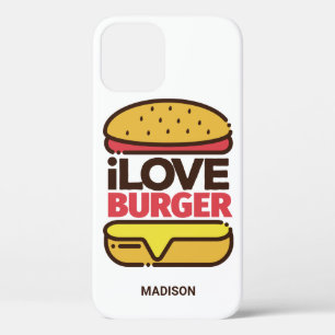 Individuelle Name Burger Lover Telefonfälle Case-Mate iPhone Hülle