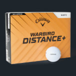 Individuelle Name Callaway Warbird Golfball<br><div class="desc">Individuelle Name Golf Balls. Schwarzer Text. Callaway Warbird.</div>