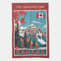 Individuelle Name Canada Travel Poster