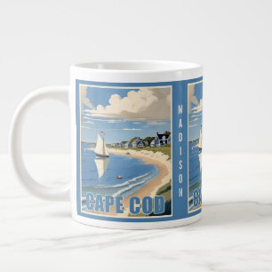 Individuelle Name Cape Cod Massachusetts Jumbo-Tasse