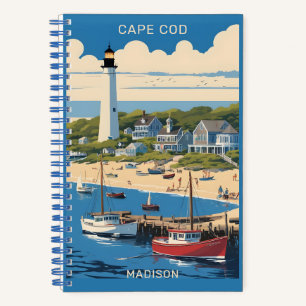 Individuelle Name Cape Cod Massachusetts Notizbuch