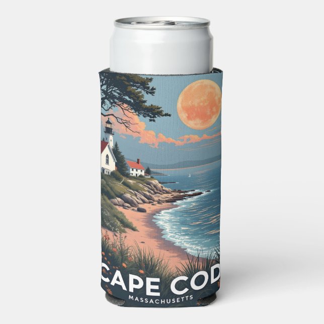 Individuelle Name Cape Cod Massachusetts Selters Dosenkühler (Seltzer Rückseite)