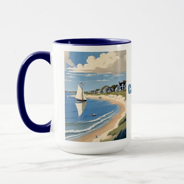 Individuelle Name Cape Cod Massachusetts Tasse (Links)