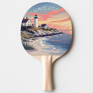 Individuelle Name Cape Cod Massachusetts Tischtennis Schläger