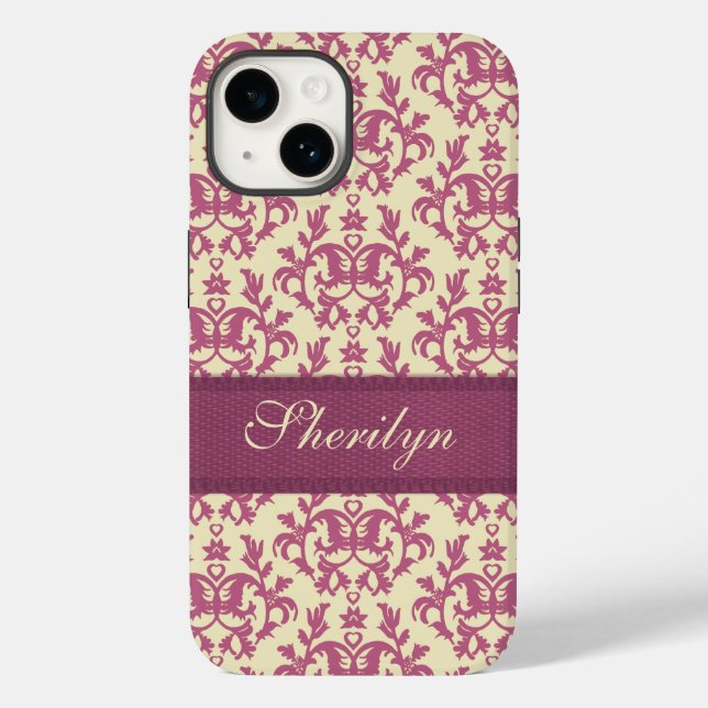 Individuelle Name Case-Mate iPhone Hülle (Rückseite)