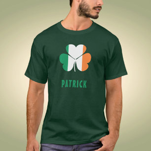 Individuelle Name Celtic Ireland Kleeblatt Irish F T-Shirt