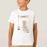 Individuelle Name Champagne Cockapoo Haustier Hund