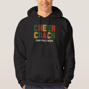 Individuelle Name CHEER COACH Hoodie