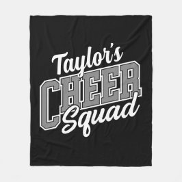 Individuelle Name Cheerleader School Varsity Cheer Fleecedecke