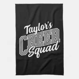 Individuelle Name Cheerleader School Varsity Cheer Geschirrtuch