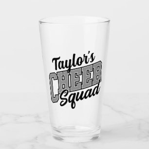 Individuelle Name Cheerleader School Varsity Cheer Glas