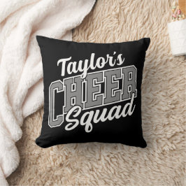 Individuelle Name Cheerleader School Varsity Cheer Kissen