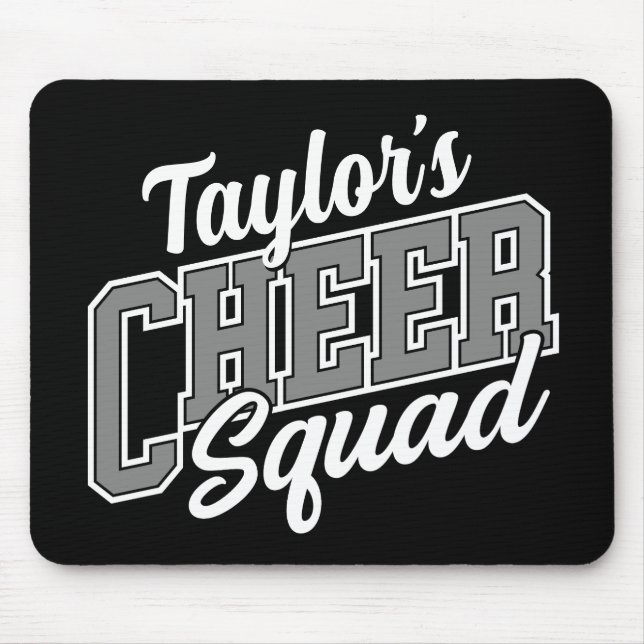 Individuelle Name Cheerleader School Varsity Cheer Mousepad (Vorne)
