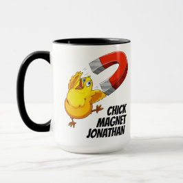 Individuelle Name Chick Magnet Tasse