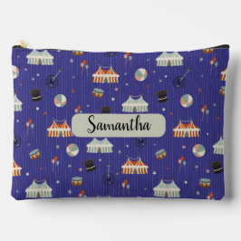 Individuelle Name Circus Zubehörtasche