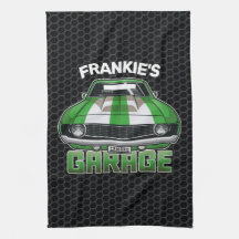 Individuelle Name Classic American Muscle Car Gara