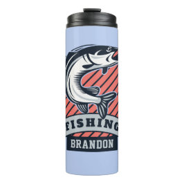 Individuelle Name & color Fisher tumbler Thermosbecher