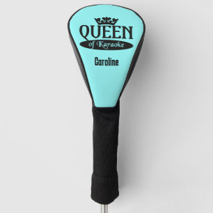 Individuelle Name & Colour Queen von Karaoke Golf Headcover